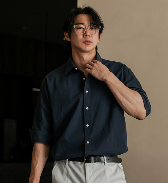 (L-4XL)<br>노쿠트 7부셔츠 62