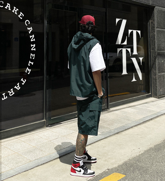 (L-4XL)<BR>사그란 フードベスト
