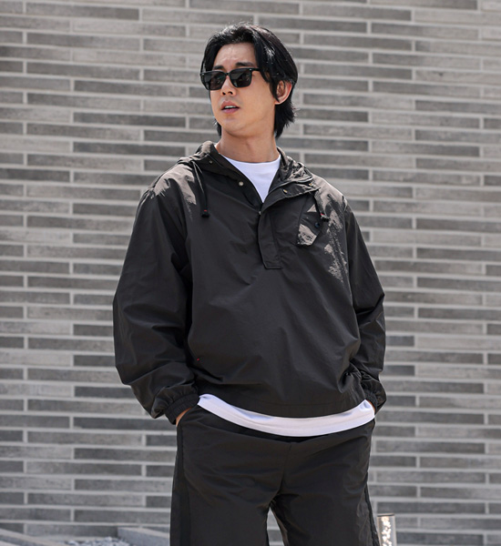(L-5XL)<br>티카스 ナイロン フダノラック