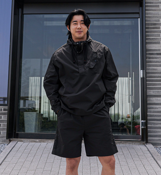 (L-5XL)<br>티카스 ナイロン フダノラック