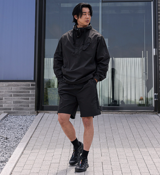 (L-5XL)<br>티카스 ナイロン フダノラック+람퍼 ナイロン バンディング半ズボン