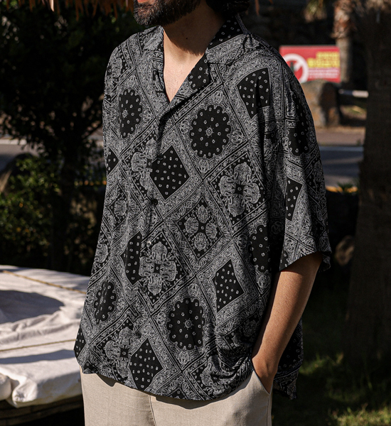(XL-6XL)<BR>타사보 半袖シャツ