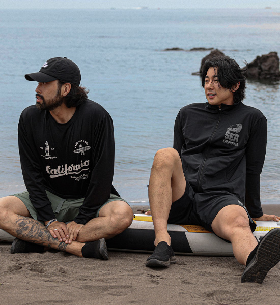 (L-5XL)<BR>무토디 ジップアップ+파다부 バンディング半ズボン