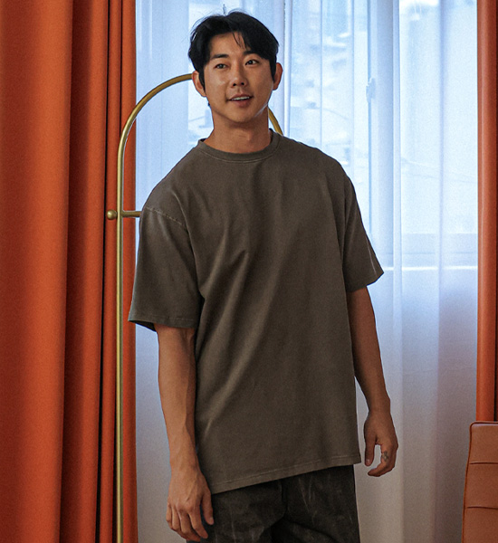 (XL-6XL)<br>자타파드 顔料 半そでティー