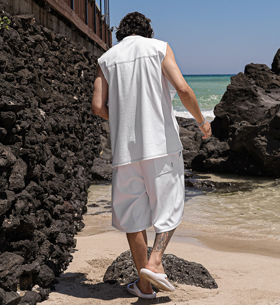 (XL-6XL)<BR>손크드 袖なし