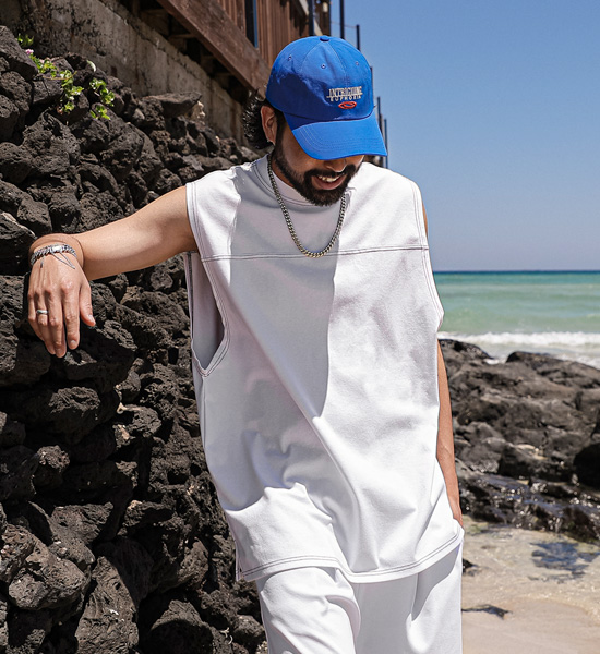 (XL-6XL)<BR>손크드 袖なし
