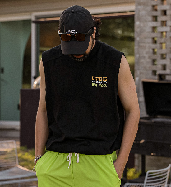 (XL-6XL)<BR>머드랄라 袖なし