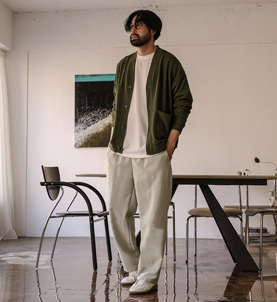 (XL-6XL)<BR>파버히스 カーディガン