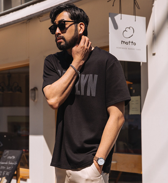 (L~5XL)<br>브룩클 半そでティー361