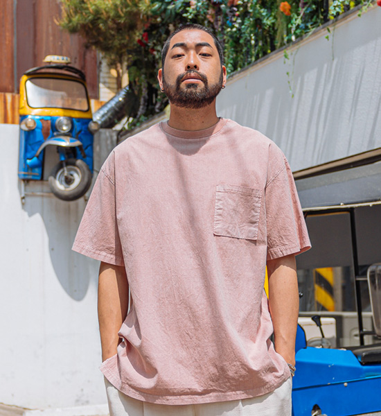 (M-5XL)<br>나낭고 半そでティー