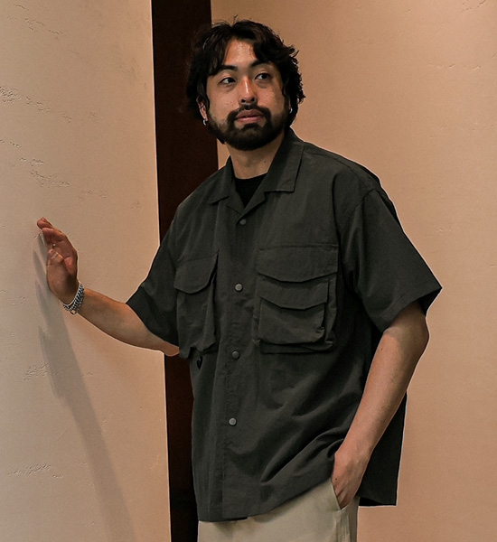 (L-5XL)<BR>캄니크 シャツ