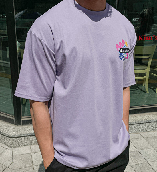 (L-5XL)<BR>터투라 半そでティー