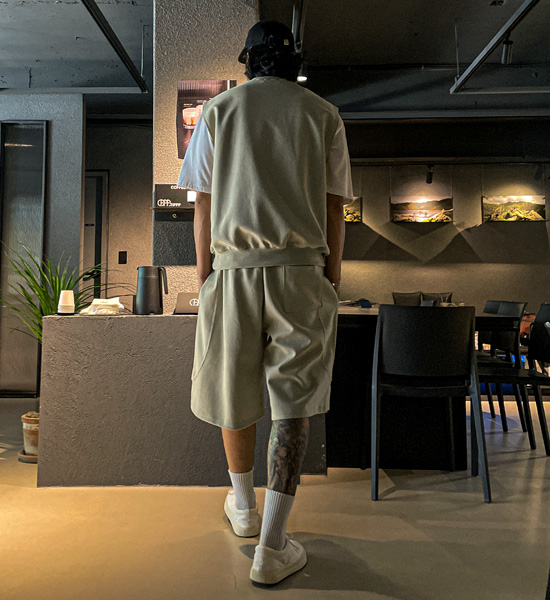 (XL-6XL)<BR>크몽 ベスト+로야니 バンディング半ズボン