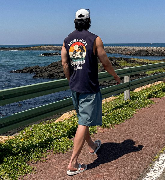 (2XL-5XL)<BR>마후리 バミューダ バンディングパンツ
