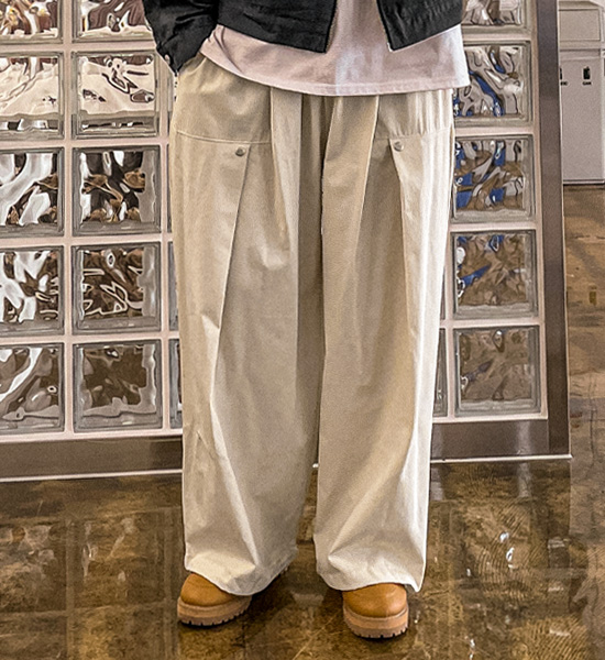 (XL-4XL)<BR>피크리나 ワイドフィット バルーンバンディングパンツ