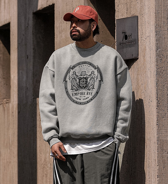 (XL-6XL)<BR>머티카오 顔料 マンツーマン T015