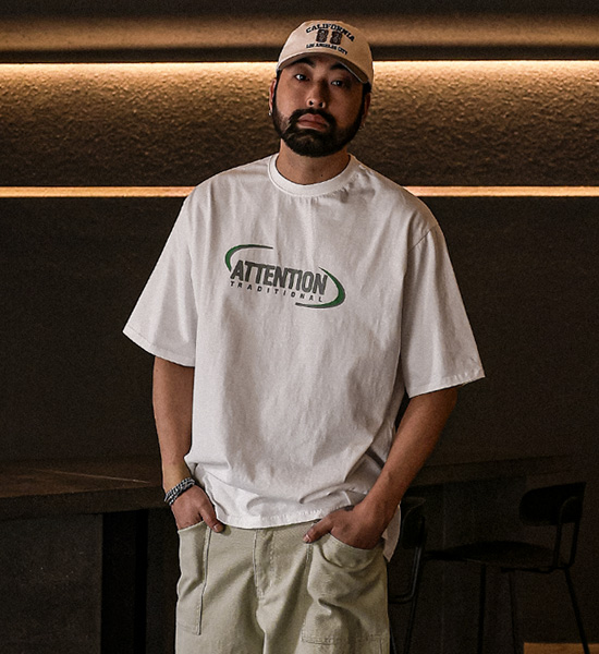 (XL-6XL)<BR>피더라츠 顔料 半そでティー