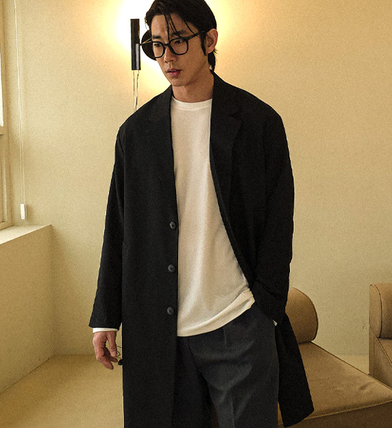 (L-4XL)<br>루피트거 헤링본코트
