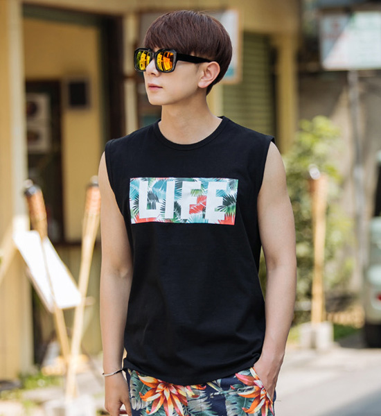 (M-2XL)<br>Life 袖なし