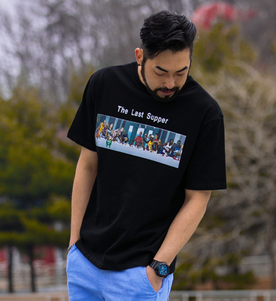 (M-5XL)<br>최후의만찬 NBA 半そでティー