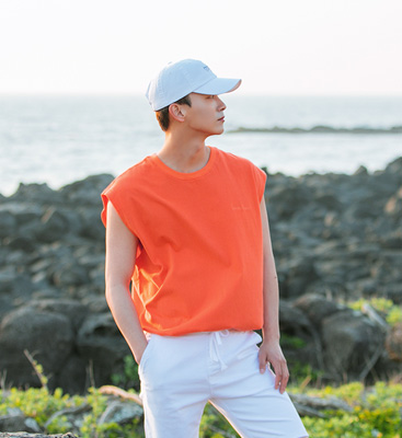 (L-5XL)<br>라이츠 favorite バックスリットタンクトップ