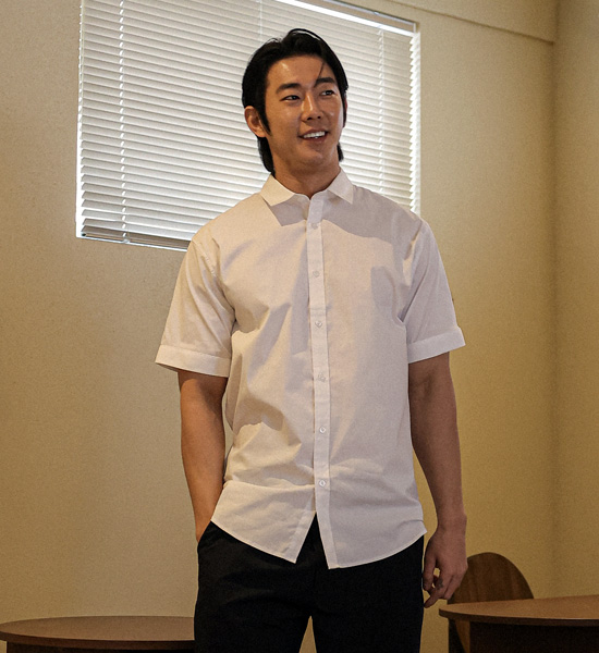 (M~5XL)<br>안드로 半袖シャツ
