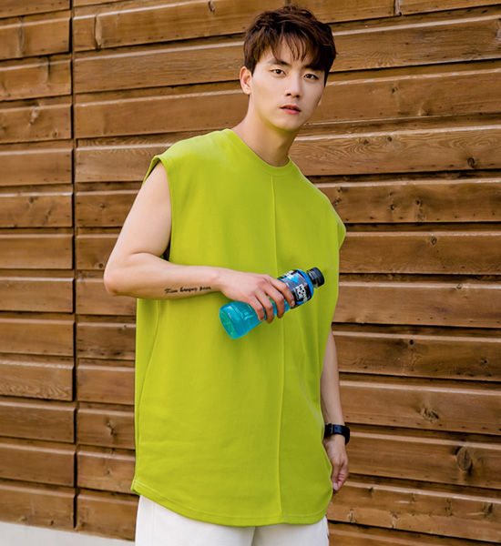 (2XL-5XL)<br>던모스 袖なし T001