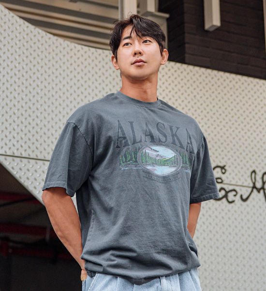 (L~5XL)<br>티티봉 半そでティー