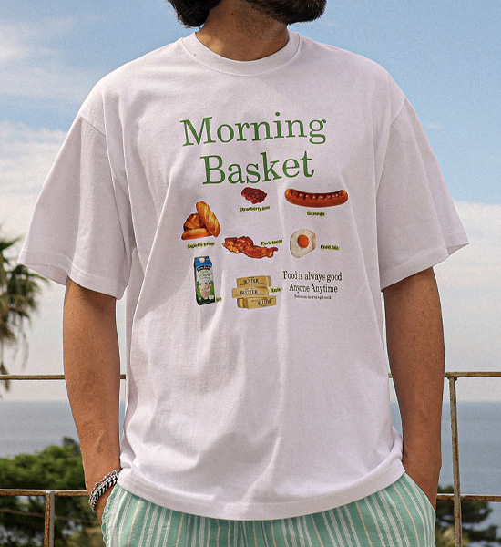 (2XL-5XL)<BR>모롤리 半そでティー