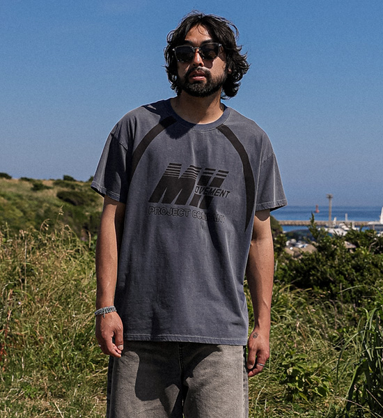 (L-5XL)<BR>바파두 顔料 半そでティー