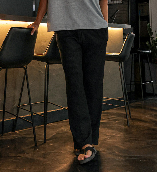 (M-3XL)<br>소마라디 セミワイドフィット バンディングパンツ H0029