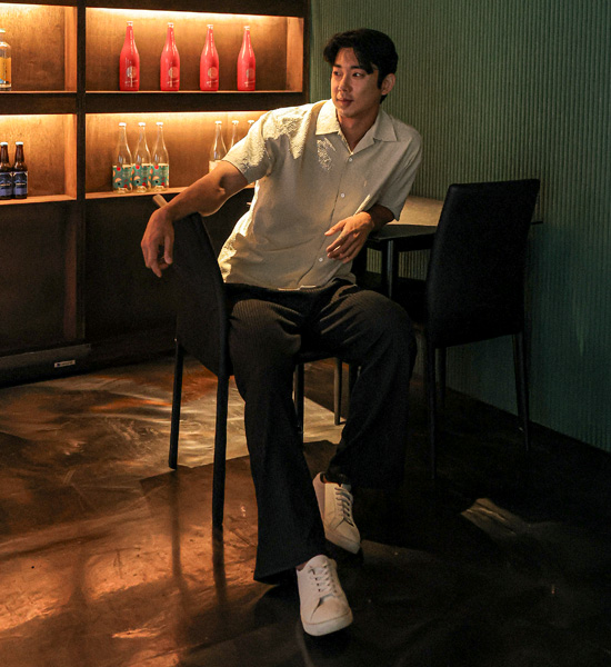 (M-3XL)<br>소마라디 セミワイドフィット バンディングパンツ H0029
