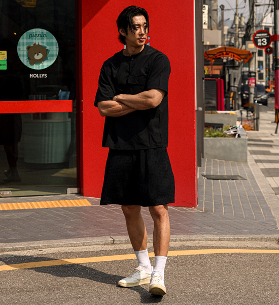 (XL-6XL)<br>크라스카 バンディング半ズボン P005
