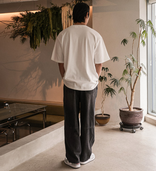 (XL-6XL)<BR>파코야 標準フィット デニムバンディングパンツ RA-1081