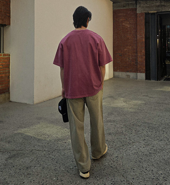 (M-5XL)<BR>모라이즈 顔料 半そでティー