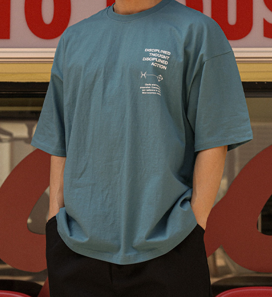 (XL-5XL)<br>디스플랜 半そでティー