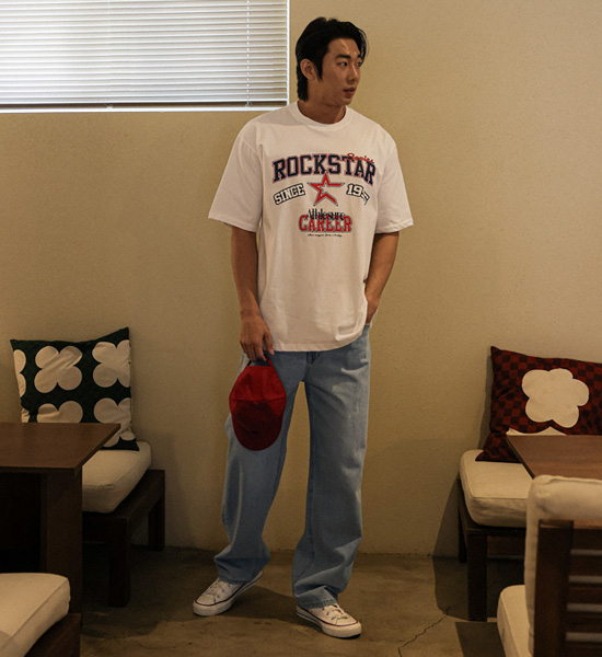 (S-3XL)<BR>라로사 標準フィット デニムパンツ #11