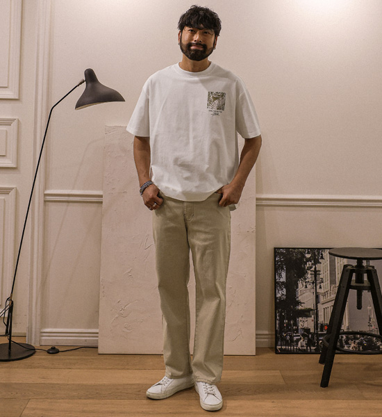 (XL-6XL)<BR>폴리팝 半そでティー 3358