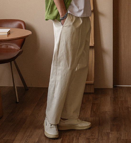 (30-40)<br>노브마코 標準フィット バンディングパンツ 730
