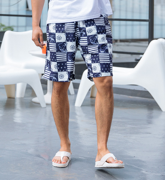 (M~5XL)<BR>마린의 후회 ハーフパン