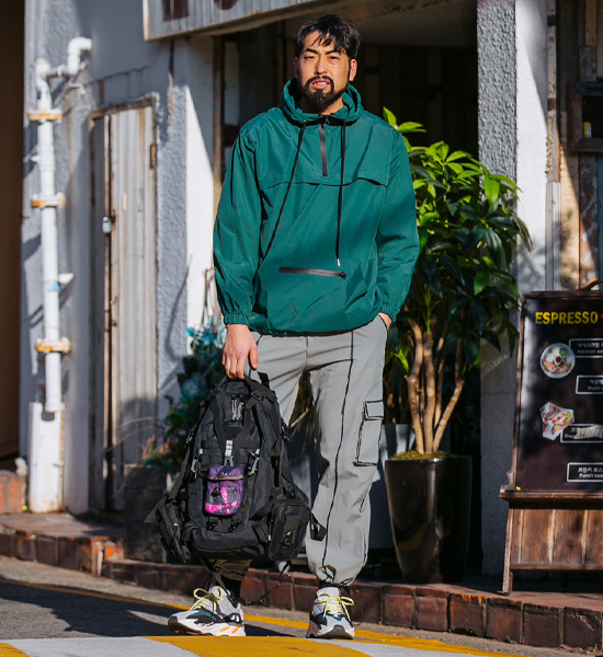 (L-5XL)<br>그린마일 스토퍼 アノラック