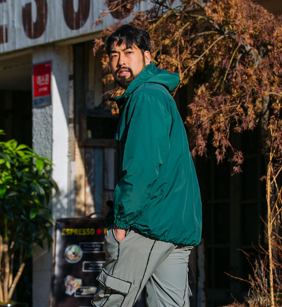 (L-5XL)<br>그린마일 스토퍼 アノラック