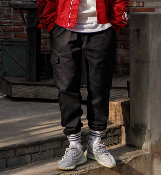 (M-4XL)<BR>넛찌 バンディング ジョガーパンツ <br><font color="#098a09"><B>長さを選択 (基本的な,ロング+10cm)</B></font>
