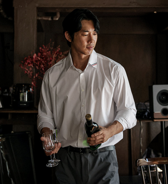 (M~5XL)<br>위트니스 삼선포인트 シャツ