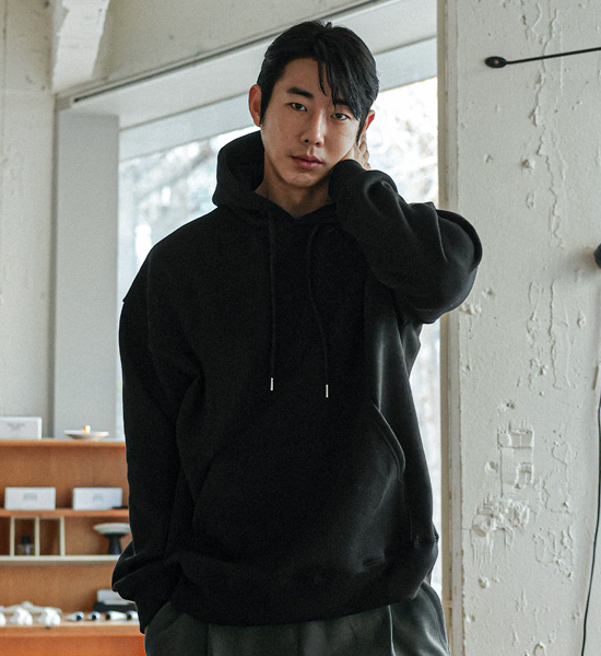 (L-5XL)<br>브랜뉴 オーバーフィット フリースのパーカー