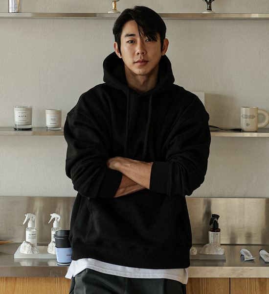 (L-5XL)<br>브랜뉴 オーバーフィット フリースのパーカー
