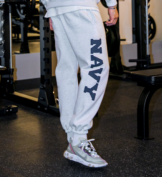 (L-5XL)<BR>휘슬러 NAVY トレーニングパンツ