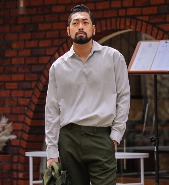 (L-5XL)<br>그라임스 シャツ