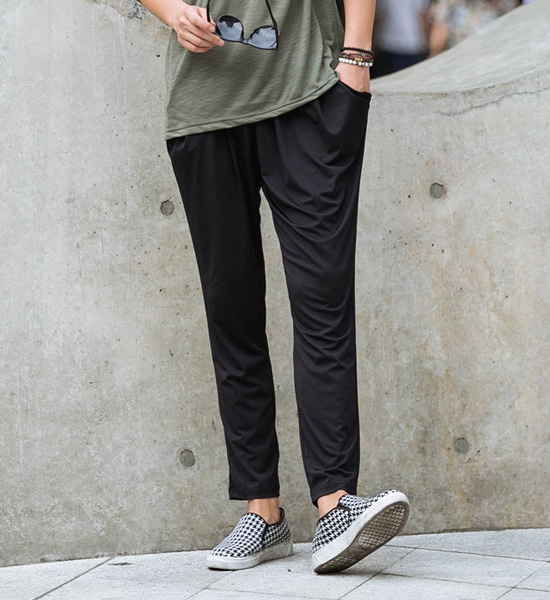 (M-6XL)<BR>자랑하는 무지 冷蔵庫 パンツ. <br><font color=