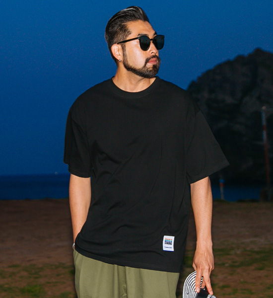 (L~5XL)<br>스웨그패치 半そでティー